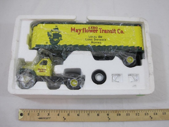 First Gear Mayflower 1960 Model B-61 Mack Tractor & Trailer, Stock Number 18-1532, 1994, in original