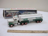 1990 HESS Toy Tanker Truck, in original box, 1 lb 7 oz