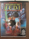 Star Wars Return of the Jedi Comic Book Cover Poster, 1983, poster is folded, 24