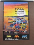 Fall of the Mutants Giant Marvel Comics Promo Poster, 1987 X-Men X-Factor Davis, 22