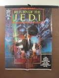Star Wars Return of the Jedi Comic Book Cover Poster, 1983, poster is folded, 24