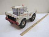 Vintage Pressed Steel Mighty Tonka Wrecker, plastic wheels, see pictures for condition, 6 lbs