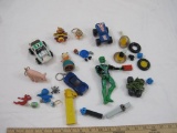 Lot of Misc Toys including Power Rangers and more, 1 lb