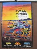 Fall of the Mutants Giant Marvel Comics Promo Poster, 1987 X-Men X-Factor Davis, 22