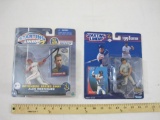 Two Alex Rodriguez (Seattle Mariners & Texas Rangers) Collectible Figures from Starting Lineup and