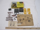Revell Authentic Model HO Scale Interlocking Tower, T-9004:98, unassembled in original box, 5 oz