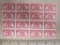 One block of 16 1926 Sesquicentennial Exposition 2-cent US Stamps, #627