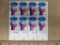 One block of eight 1971 CARE 8-cent US Stamps, #1439