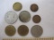 Lot of German Foreign Coins including 1951 2 Mark (G mint mark), 1982 5 Pfennig, 1959 F 1 Mark, 1981
