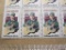 One block of 12 13-cent Jimmie Rodgers Singing Brakeman US Stamps, #1755