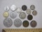 Lot of Foreign Coins from France and French Indochina including 1943 2 francs, 1941 20 Centimes,
