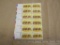 One block of 12 10-cent Horse Racing US Stamps, #1528
