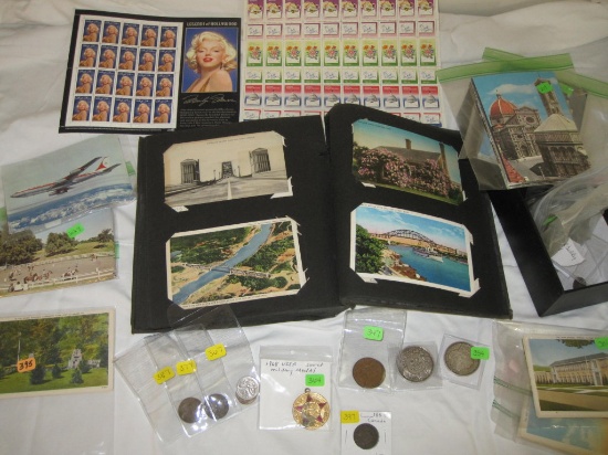US Stamps, Coins, Ephemera & more