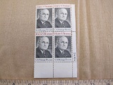 One block of four Harry S. Truman 8-cent US Mail Stamps, #1499S