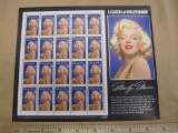 Legends of Hollywood Mint Full Sheet #2967, 32 cent US Stamps