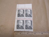 One block of four 9-cent Harry S. Truman US Stamps, #1499