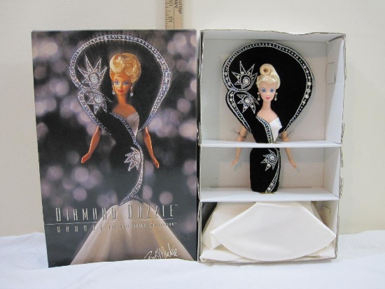 Diamond Dazzle Barbie Doll by Bob Mackie, the Jewel Essence Collection, 1996 Barbie