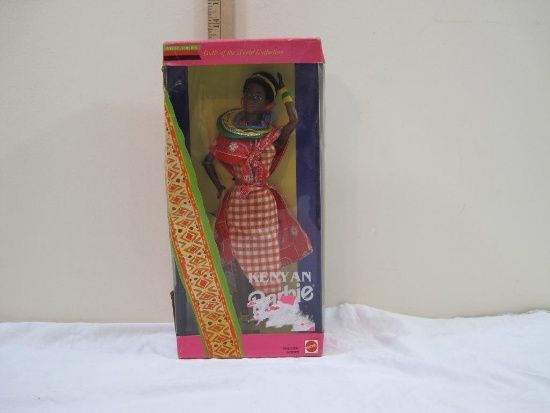 Kenyan Barbie Doll, Special Edition Dolls of the World Collection, 1993 Mattel, new in original box,