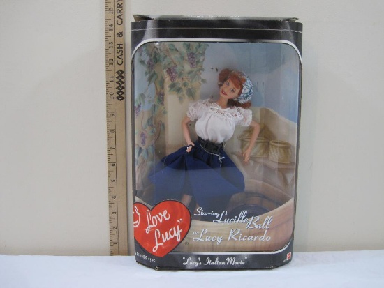 Lucy Doll, Lucy's Italian Movie, I Love Lucy Starring Lucille Ball as Lucy Ricardo, 1999 Mattel, new