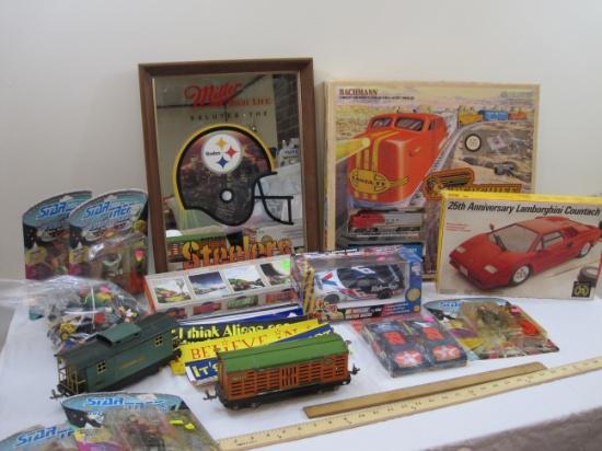 Model Trains, NASCAR, Posters & More