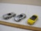 Three Model Diecast Cars including Maisto 1999 Mustang GT, Maisto Plymouth Pronto Spyder, and Maisto