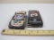 Two Sets of Traks collectible Race Cards including Dale Earnhardt Team Set and Hut Stricklin Team