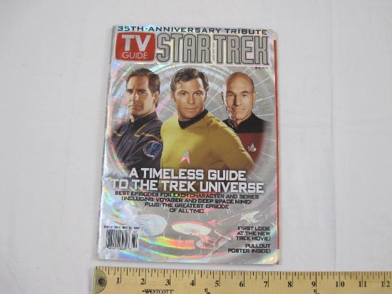 TV Guide Star Trek at 35: 35th Anniversary Tribute, July 2002, 9 oz