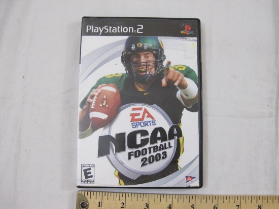 EA Sports NCAA Football 2003 PlayStation 2 Game, 2002, 6 oz