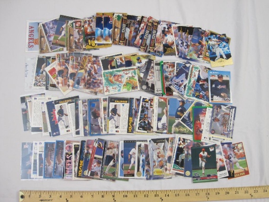 Lot of Tim Salmon Baseball Cards from Assorted Brands and Years, 1 lb