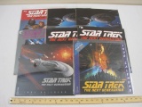 8 Vintage Star Trek THE NEXT GENERATION Wall Calendars including 1994, (2) 1995 (1 is sealed), 1996
