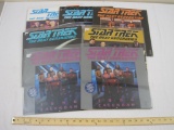 7 Star Trek THE NEXT GENERATION Wall Calendars including 1989, 1990 (sealed), 1991 (sealed), 1992,