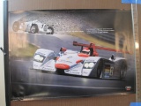 Audi R8's Racing Poster, American Le Mans Series Champions for 2000 and 2001, 23