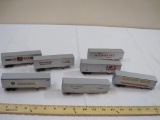 7 HO Scale Truck Trailers including Cotton Belt, L&N Piggyback, The Milwaukee Road, Fruit Growers