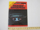 Star Trek The Next Generation Starship Enterprise Make a Model Book/Paper Model, 1990 Paramount
