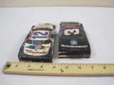 Two Sets of Traks collectible Race Cards including Dale Earnhardt Team Set and Hut Stricklin Team