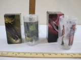 Two Star Trek Collectible Glasses including Nero and Uhura, in original boxes, 2008 Paramount