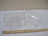 2 Plastic Display Cases for Model Cars, 4.5