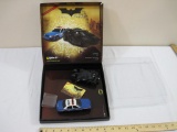 Batman Begins Scalextric Sport Batmobile and GPD Police Car Limited Edition in original box, Hornby,