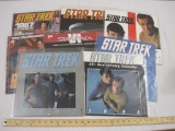 8 Vintage Star Trek Calendars including 1987, 1989, 1992 25th Anniversary, 1993, 1994, 1996 30th