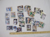 Lot of Raul Mondesi (LA Dodgers) Baseball Cards from various brands and years, 8 oz