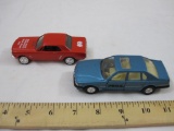 1991 Ertl Toys Couplles Classic 1964 1/2 Ford Mustang, Diecast #1331g and 750IL diecast sedan,