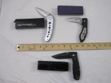 3 Frost Cutlery pocket knives, SWAT, Fire Fighter and Super Knife, NIB, 10 oz