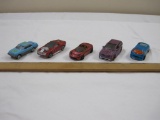 5 Diecast cars, Hot Wheels, Mattel and more, 6 oz
