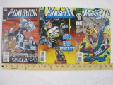 Comic Books, The Punisher #7, #8 and #12, 9 oz