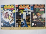 Comic Books, The Punisher #58, #60 and #62, 9 oz