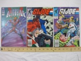 Comic Books, Blindside #1, GI Joe #70 and #74, 9 oz