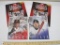 Two Donruss Studio 98 Extra Large Baseball Cards including Larry Walker and Jaret Wright, 5 oz