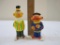 Bert & Ernie Sesame Street Gorham Ceramic Figures, Muppets 1976, 8 oz