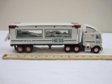 1997 Hess Toy Truck with 2 Racers, see pictures for condition, 1 lb 10 oz