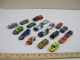 18 Diecast Cars including Hot Wheels and more, 1 lb 8 oz